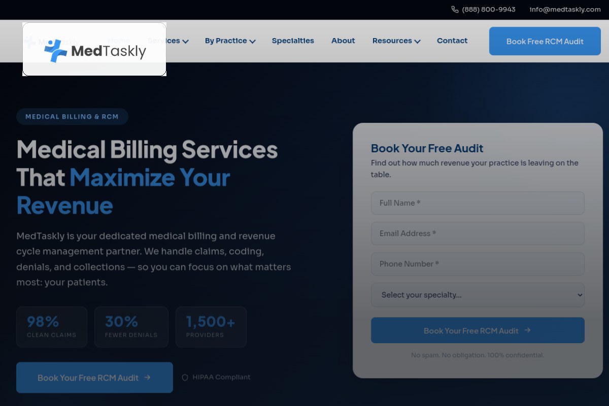 MedTaskly, work by Arrax Marketing